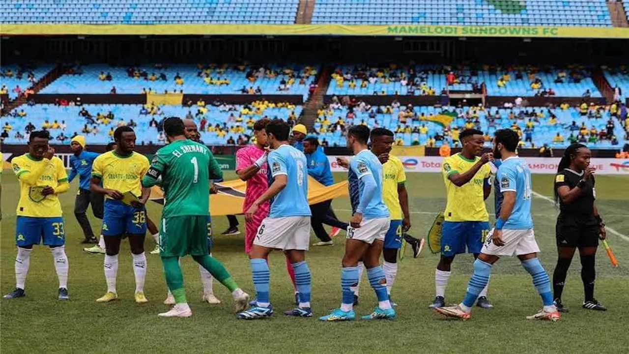 تعادل سلبي في الشوط الأول لمباراة بيراميدز أمام باور ديناموز وإصابة الشناوي